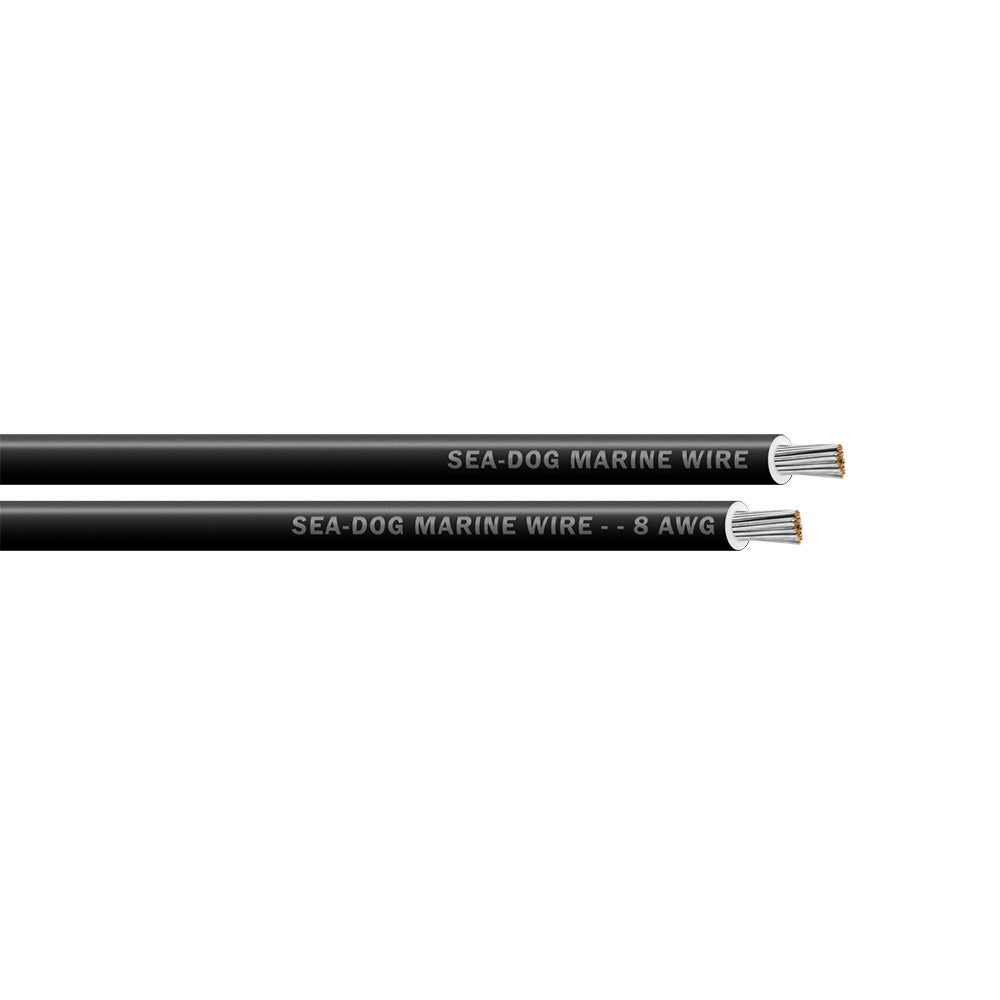 Sea-Dog 8 AWG Black Primary Wire - 500'