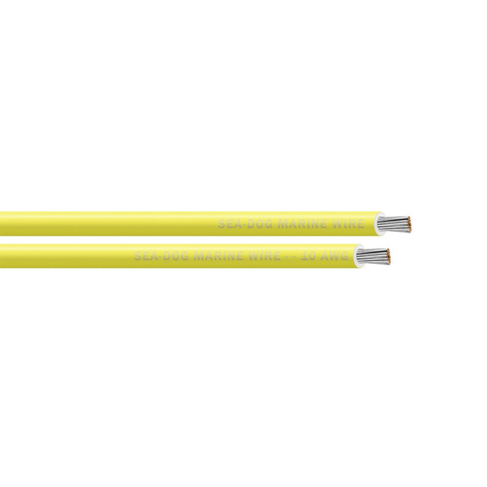 Sea-Dog 10 AWG Yellow Primary Wire - 1000'