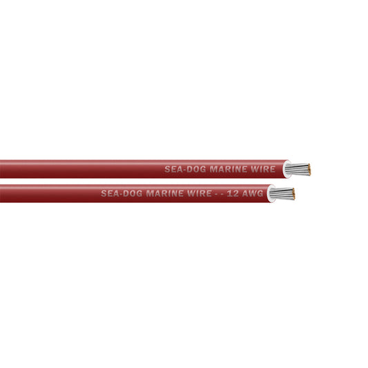 Sea-Dog 12 AWG Red Primary Wire - 250'