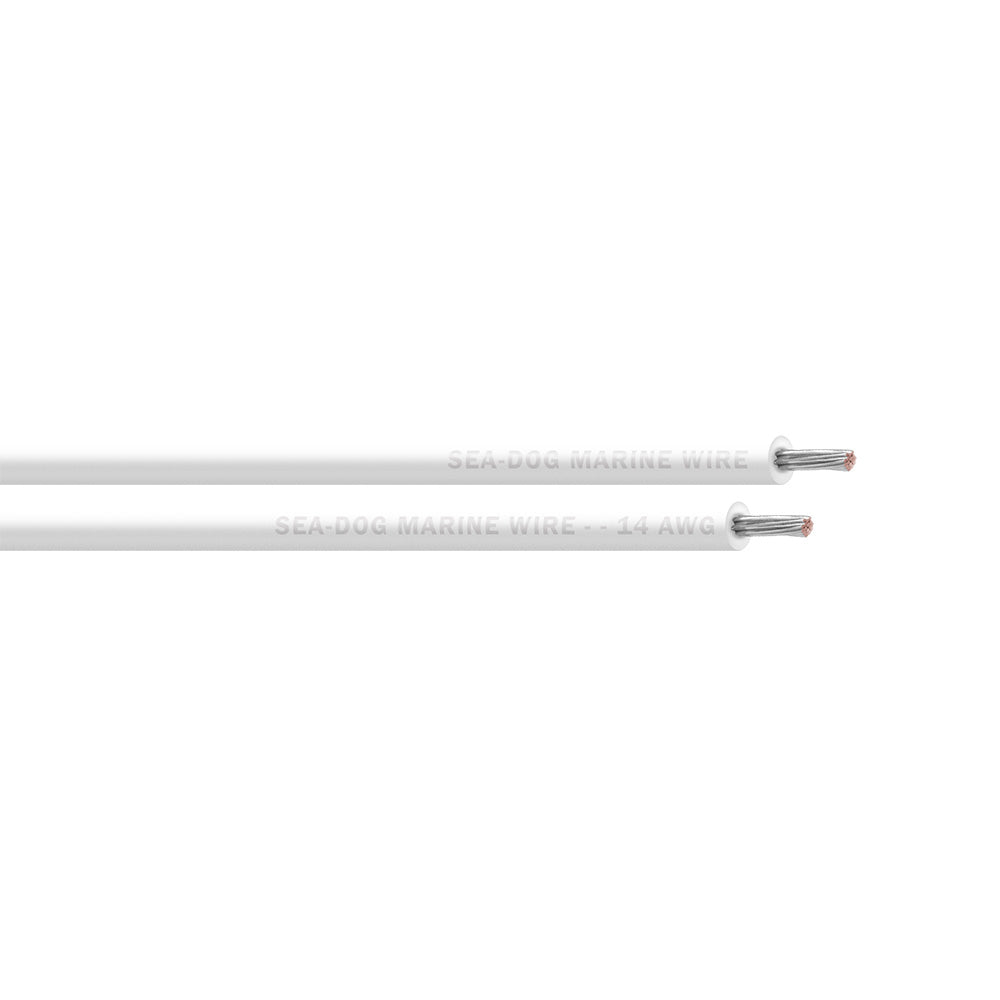 Sea-Dog 14 AWG White Primary Wire - 500'