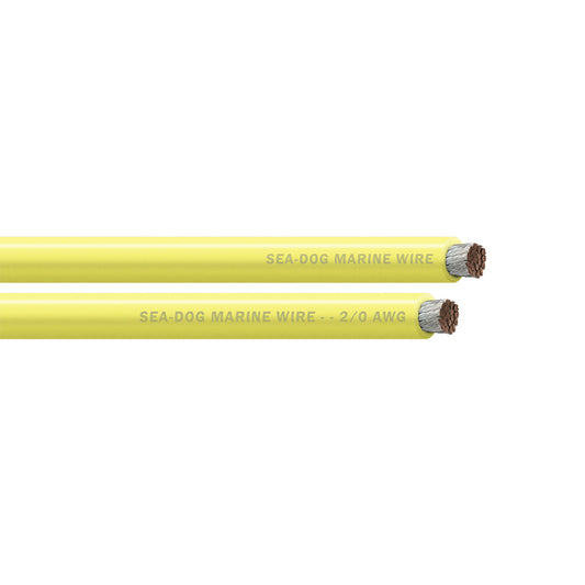 Sea-Dog 2/0 AWG Yellow Battery Cable - 200'