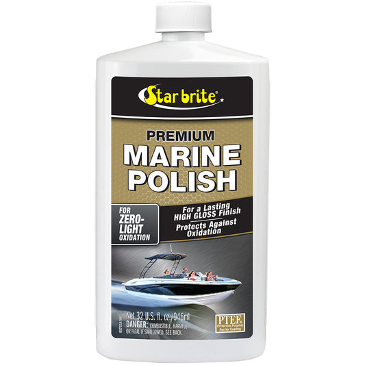 Star brite Premium Marine Polish - UV Protection  High Gloss Finish - 32 oz