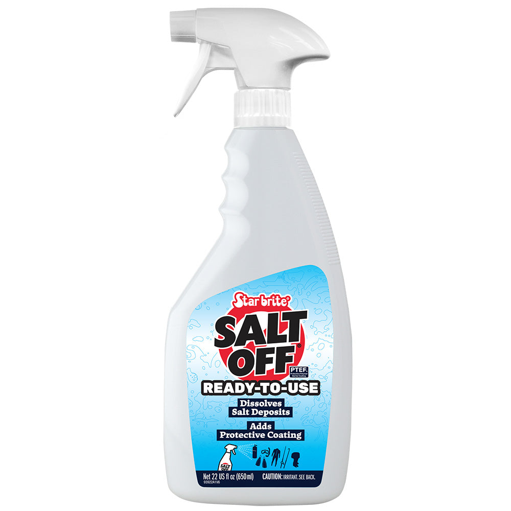 Star brite Salt Off - Ready-To-Use - Salt Remover Wash  Engine Flush - 22 oz
