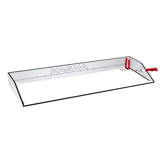 Magma First Mate Cutting  Serving Table w/Engraved Ruler - 31" Long x 12.5" Deep x 3 7/8" High