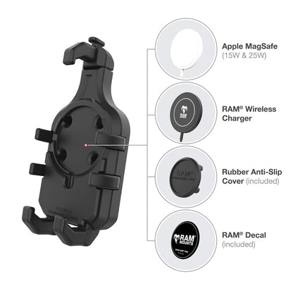 Ram Mount RAM Quick-Grip Pro Phone Holder w/Ball  Vibration Damper