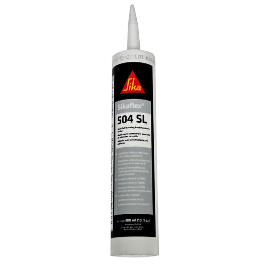 Sika Sikaflex-504 SL Semi Leveling Roof Membrane Sealer - White - 300ml