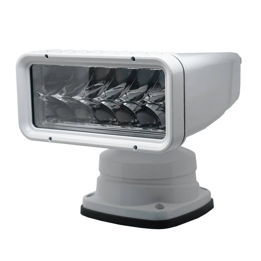 ACR RCL-200 White Wireless LED Searchlight w/URP-103 Wired Point Pad  URH-103 Wireless Handheld Remote