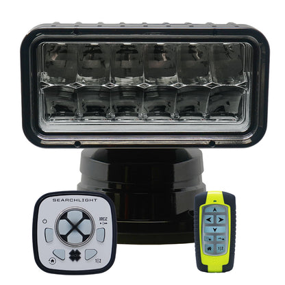 ACR RCL-200 Black Wireless LED Searchlight w/URP-103 Wired Point Pad  URH-103 Wireless Handheld Remote