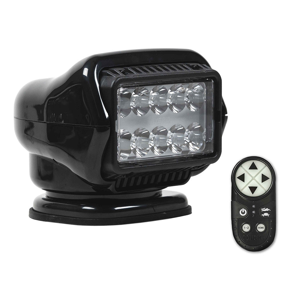 Golight Stryker ST Series LED Hybrid Light - Portable Mount - Handheld Wireless Remote - 12V - Black