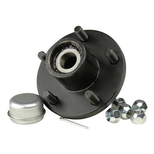 C.E. Smith Hub Kit 5x4 1/2", 1" Straight Spindle 1.25"