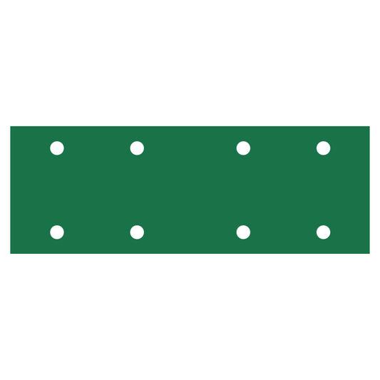 RUPES PROCUT Film Abrasive Sheets 70mm x 200mm (2.75" x 7.8") - 8 Hole - P320 Grit *Box of 100pcs