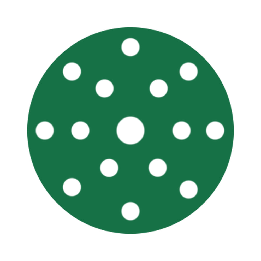 RUPES PROCUT Film Abrasive Discs 150mm (6") - 15 Holes - P220 Grit *Box of 50pcs