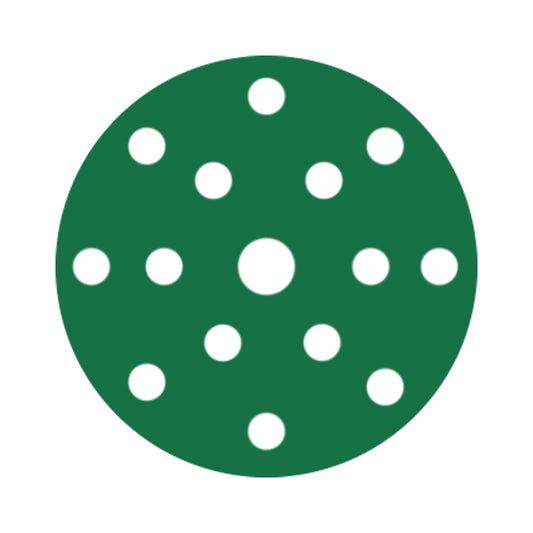 RUPES PROCUT Film Abrasive Discs 150mm (6") - 15 Holes - P2000 Grit *Box of 50pcs