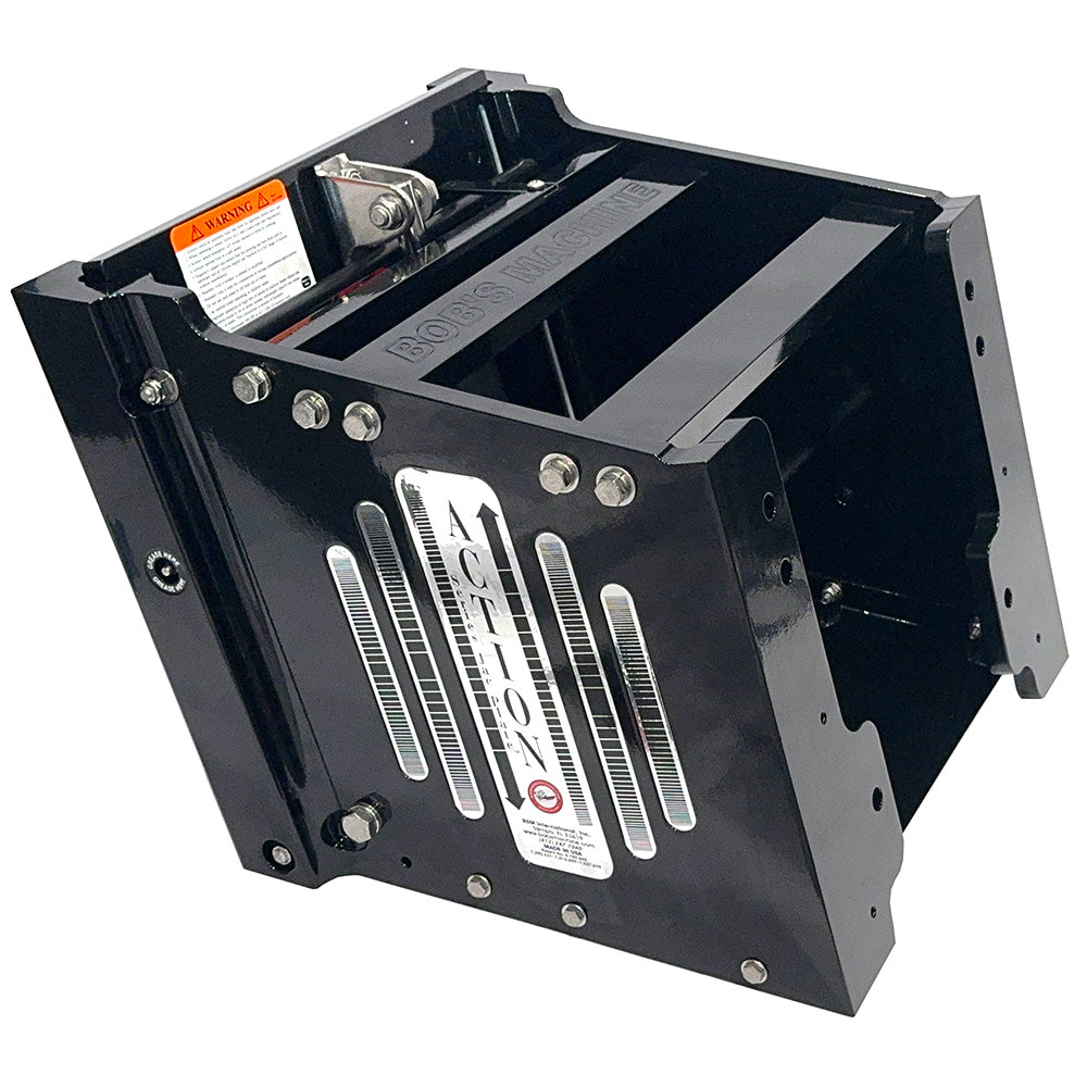 Bob's Machine 16" Setback Action Series Hydraulic Jack Plate - Gloss Black