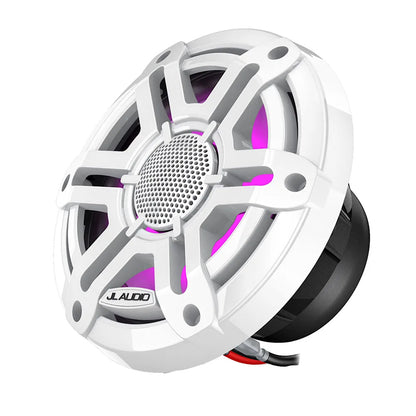 JL Audio M200 Marine Speakers 6.5" LED w/White Sport Grille