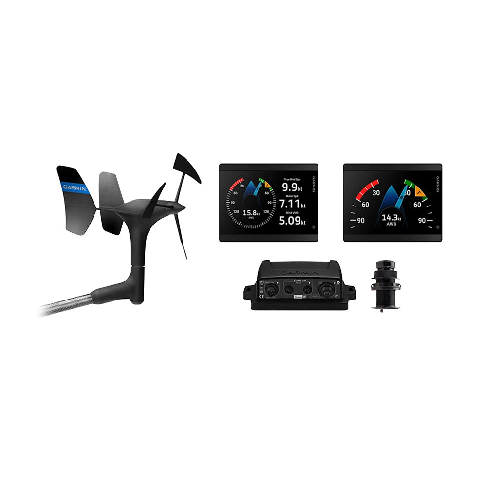 Garmin GMI 40 Wired Sail Pack - 52mm - 2 GMI 40 Marine Instruments; gWind Wired  DST820 Transducer