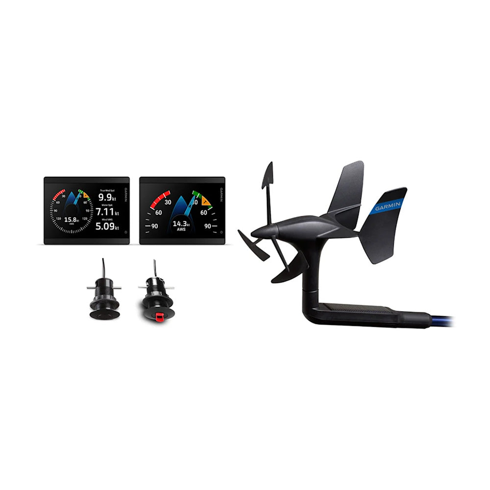 Garmin GMI 40 Wired Sail Pack  43mm - 2 GMI 40 Marine Instruments, gWind Wireless 2  GDT 43/GST 43