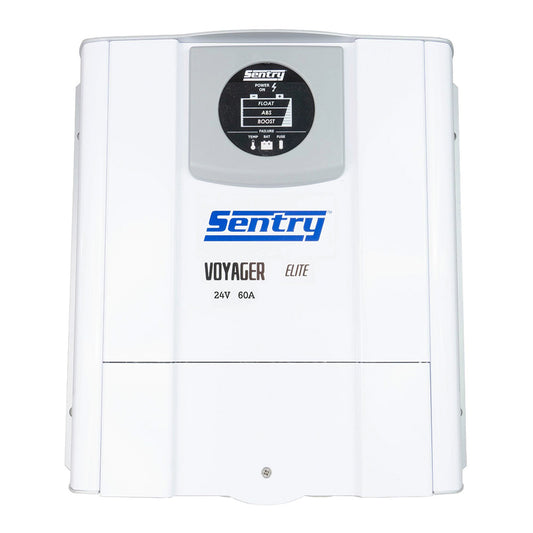 Sentry Voyager Elite Battery Charger 24V - 60A - 115/230V Input - 3 Bank