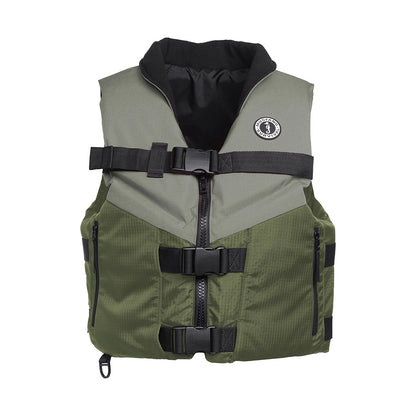 Mustang Accel Foam Vest - Green/Grey - XXXL