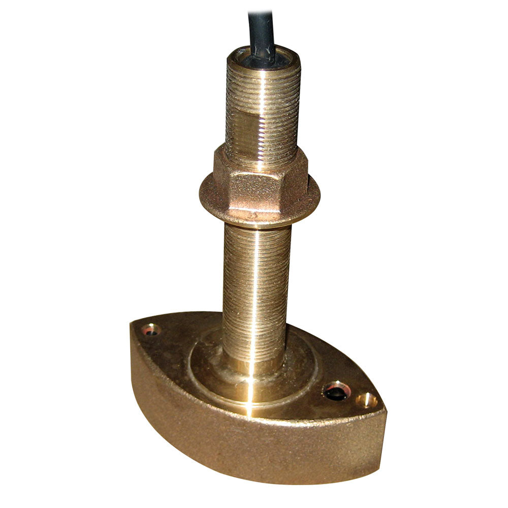 Furuno 525T-BSD Bronze Thru-Hull Transducer w/Temp, 600W (10-Pin) [525T-BSD] | Transducers by Furuno 