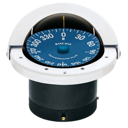 Ritchie SS-2000W SuperSport Compass - Flush Mount - White [SS-2000W] | Compasses by Ritchie 