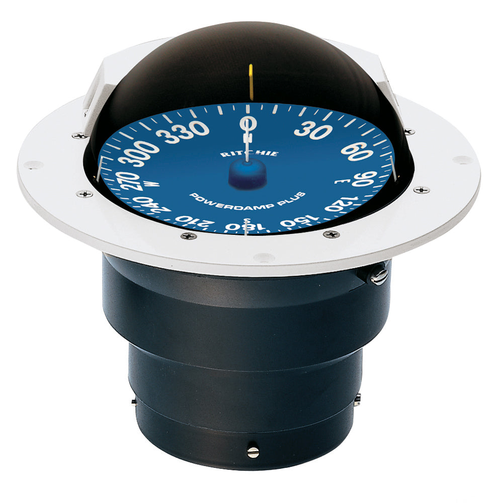 Ritchie SS-5000W SuperSport Compass - Flush Mount - White [SS-5000W] | Compasses by Ritchie 