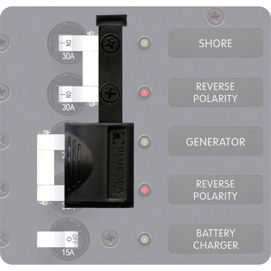 Blue Sea 4125 AC A-Series Circuit Breaker Lockout Slide [4125] | Switches & Accessories by Blue Sea Systems 