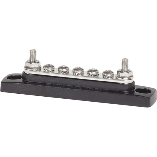 Blue Sea 2304 MiniBus 100 Ampere Common BusBar 5 x 8-32 Screw Terminal [2304] | Busbars, Connectors & Insulators by Blue Sea Systems 