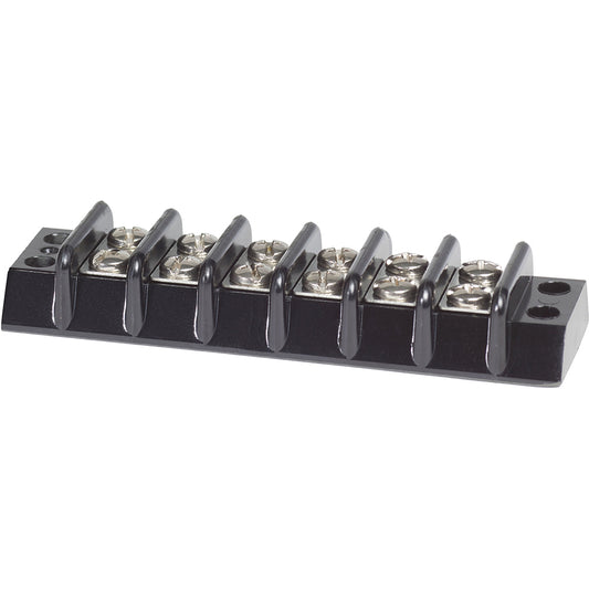 Blue Sea 2506 Terminal Block 30AMP - 6 Circuit [2506] | Busbars, Connectors & Insulators by Blue Sea Systems 