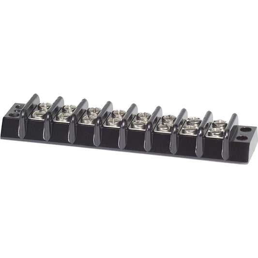 Blue Sea 2508 Terminal Block 30AMP - 8 Circuit [2508] | Busbars, Connectors & Insulators by Blue Sea Systems 