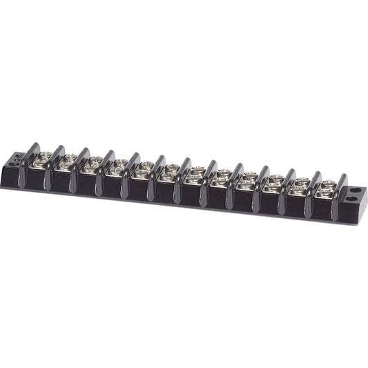 Blue Sea 2512 Terminal Block 30AMP - 12 Circuit [2512] | Busbars, Connectors & Insulators by Blue Sea Systems 