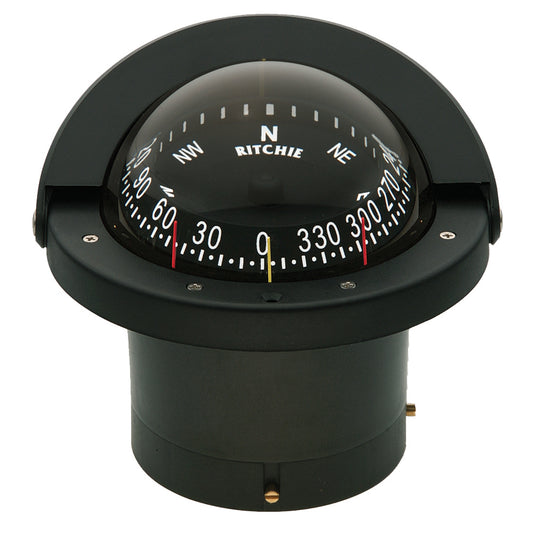 Ritchie FN-203 Navigator Compass - Flush Mount - Black [FN-203] | Compasses by Ritchie 