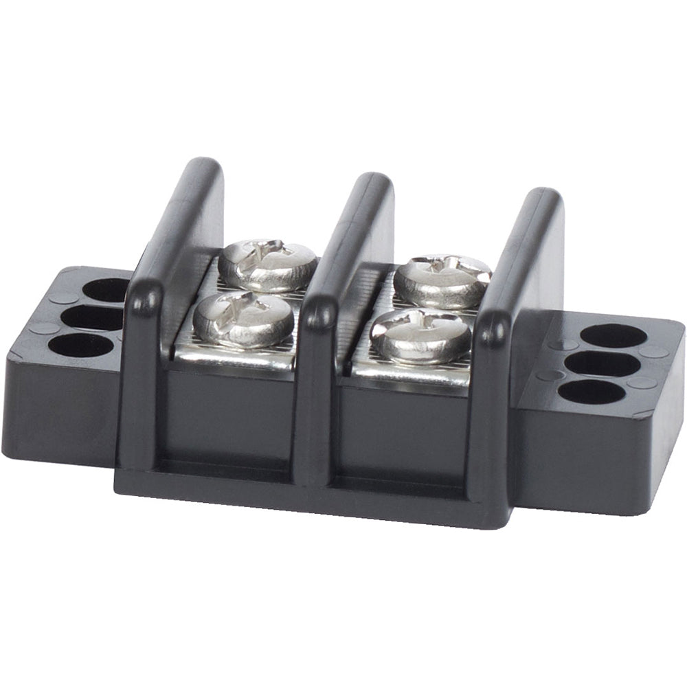 Blue Sea 2502 Terminal Block 30AMP - 2 Circuit [2502] | Busbars, Connectors & Insulators by Blue Sea Systems 