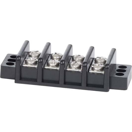 Blue Sea 2504 Terminal Block 3AMP - 4 Circuit [2504] | Busbars, Connectors & Insulators by Blue Sea Systems 