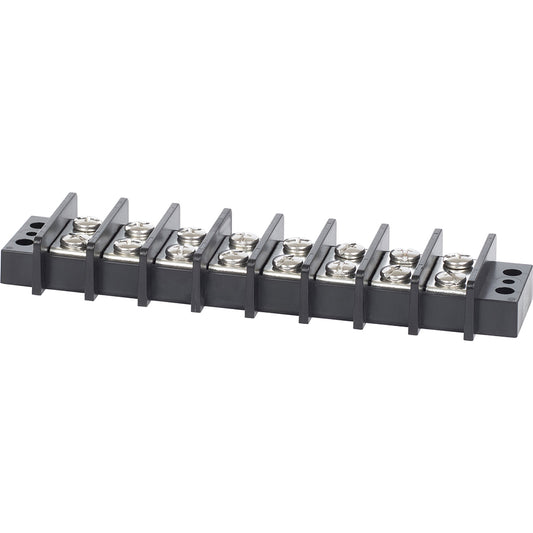 Blue Sea 2608 Terminal Block 65AMP - 8 Circuit [2608] | Busbars, Connectors & Insulators by Blue Sea Systems 
