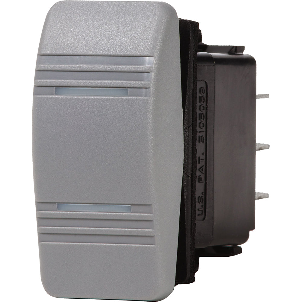 Blue Sea 8232 Water Resistant Contura III Switch - Grey [8232] | Switches & Accessories by Blue Sea Systems 