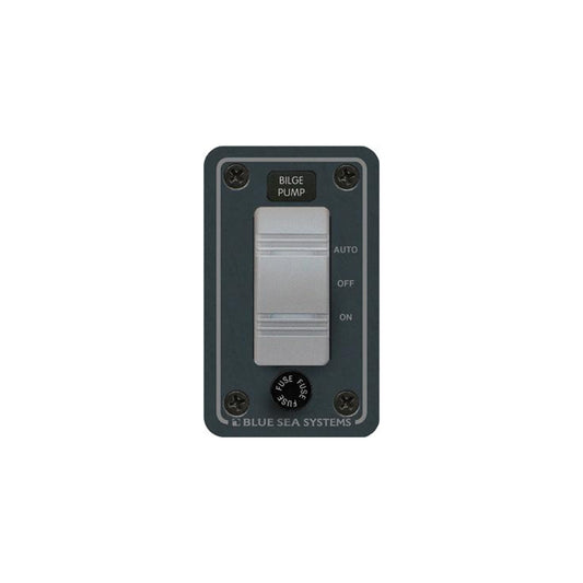 Blue Sea 8263 Contura Single Bilge Pump Control Panel [8263] | Switches & Accessories by Blue Sea Systems 