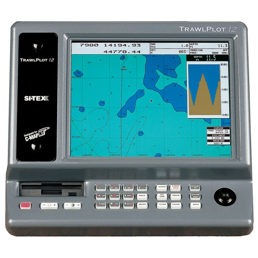 SI-TEX TRAWLPLOT 12 SD Color Chartplotter w/WAAS Receiver [TRAWLPLOT 12] | GPS - Chartplotters by SI-TEX 