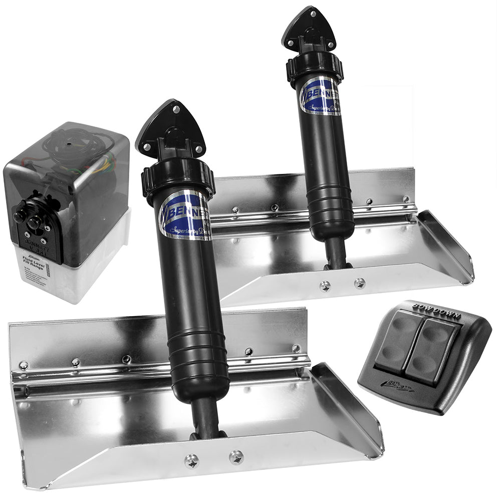 Bennett Trim Tab 12" x 9" Sport Tab System [ST9] | Trim Tabs by Bennett Marine 