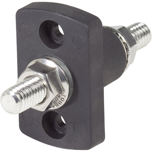 Blue Sea 2203 Black Terminal Feed Through Connector [2203] | Busbars, Connectors & Insulators by Blue Sea Systems 