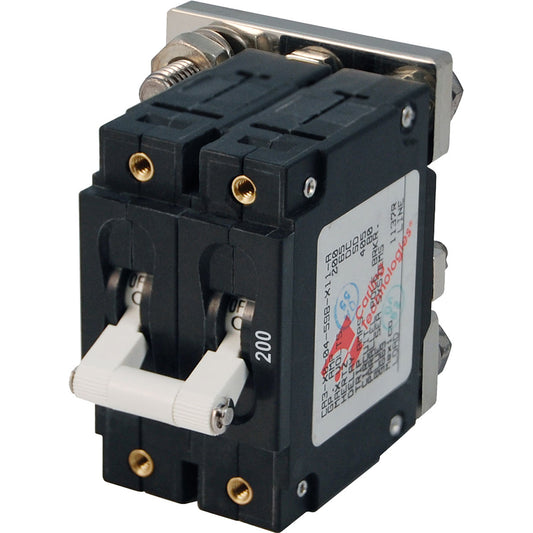 Blue Sea 7269 200A Double Pole Circuit Breaker [7269] | Circuit Breakers by Blue Sea Systems 