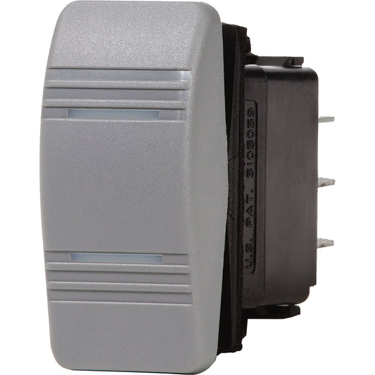 Blue Sea 8220 Water Resistant Contura III Switch - Gray [8220] | Switches & Accessories by Blue Sea Systems 