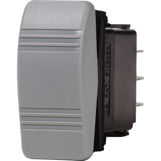 Blue Sea 8222 Water Resistant Contura III Switch - Gray [8222] | Switches & Accessories by Blue Sea Systems 