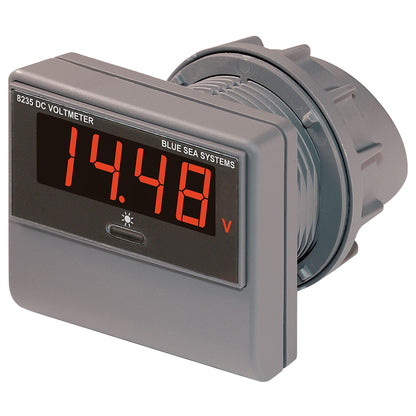 Blue Sea 8235 DC Digital Voltmeter [8235] | Meters & Monitoring by Blue Sea Systems 