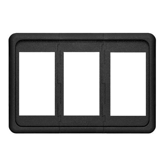 Blue Sea 8259 Contura 3 Position Mounting Panel [8259] | Switches & Accessories by Blue Sea Systems 
