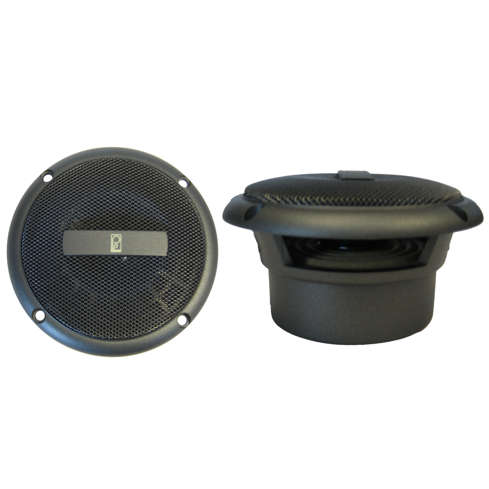 Poly-Planar MA-3013 3" 60 Watt Round Component Speakers - Gray [MA3013G] | Speakers by Poly-Planar 
