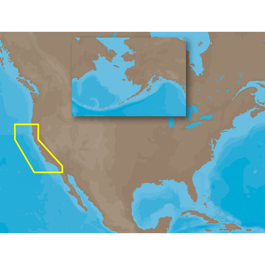 C-MAP MAX NA-M620 - San Diego, CA-Cape Blanco, OR - SD Card [NA-M620SDCARD] | C-Map Max by C-MAP 