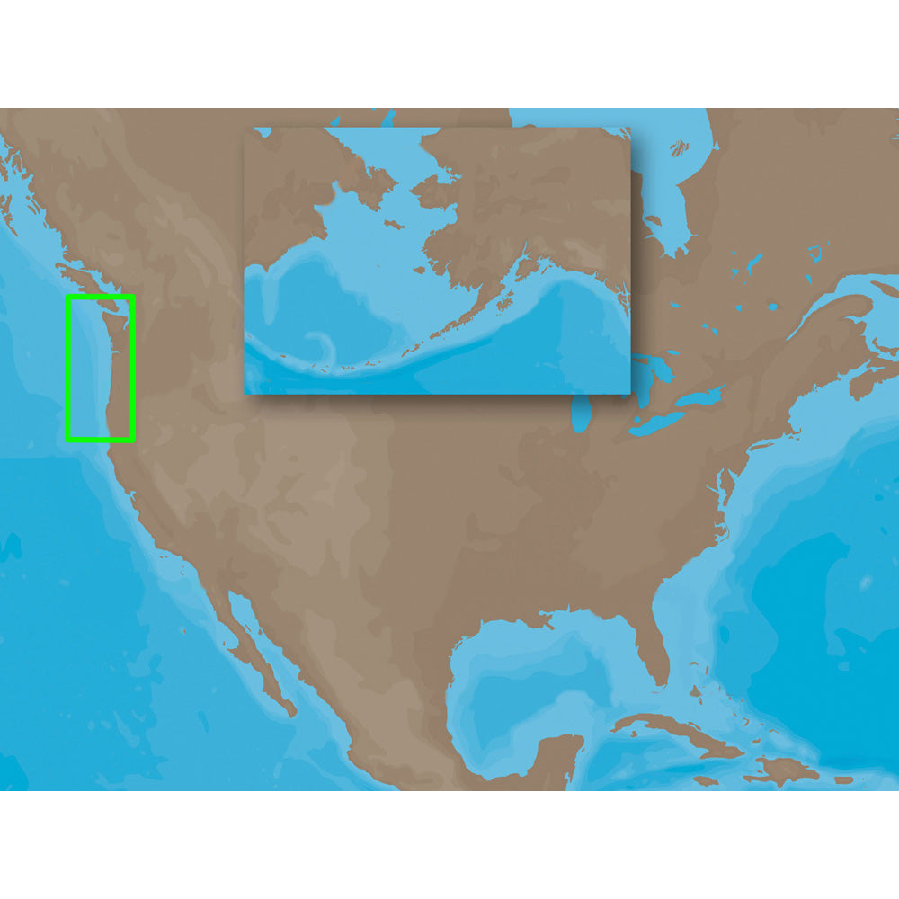 C-MAP MAX NA-M621 - Cape Blanco, OR-Puget Sound - SD Card [NA-M621SDCARD] | C-Map Max by C-MAP 