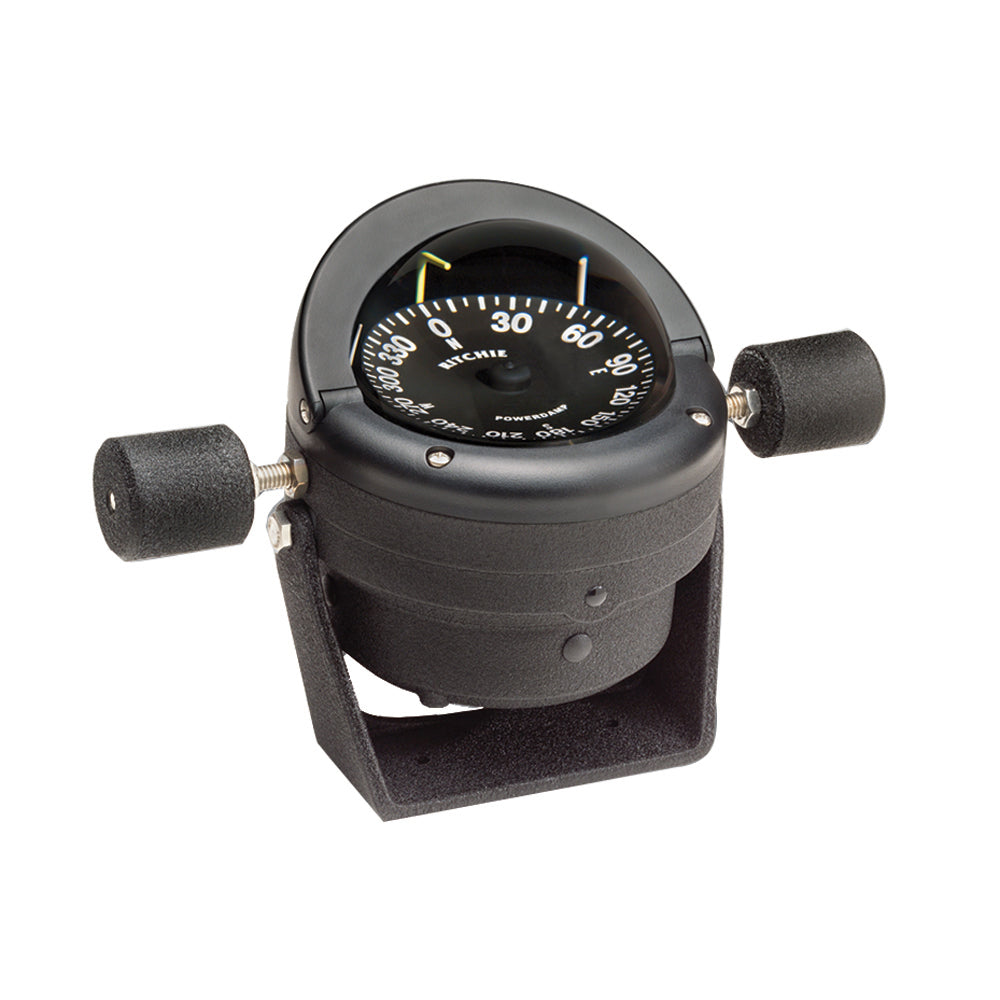 Ritchie HB-845 Helmsman Steel Boat Compass - Bracket Mount - Black [HB-845] | Compasses by Ritchie 