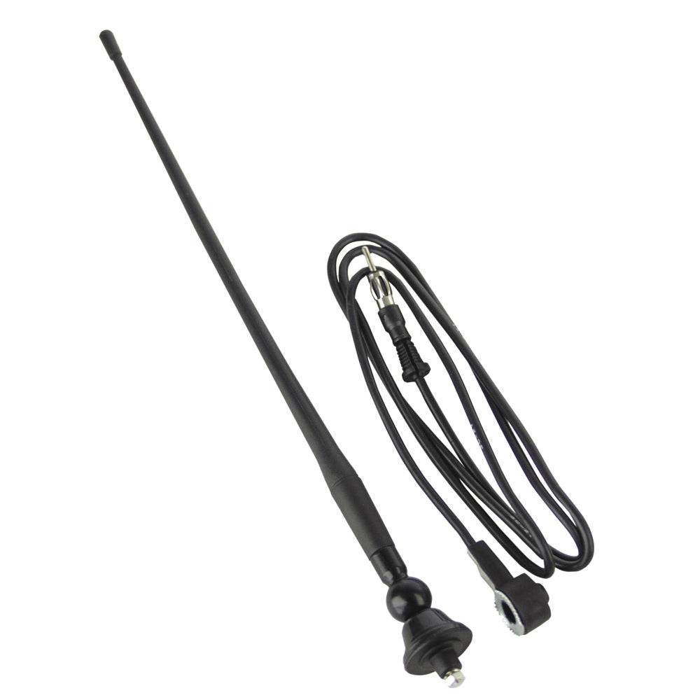 Boss Audio MRANT12 AM/FM Rubber Antenna - Black [MRANT12] | Accessories by Boss Audio 